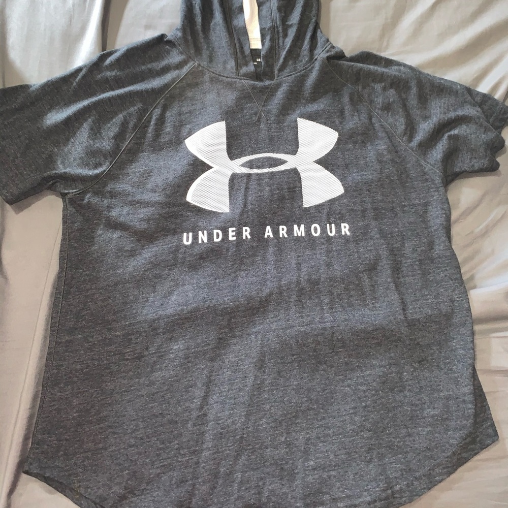 UA hooded shirt